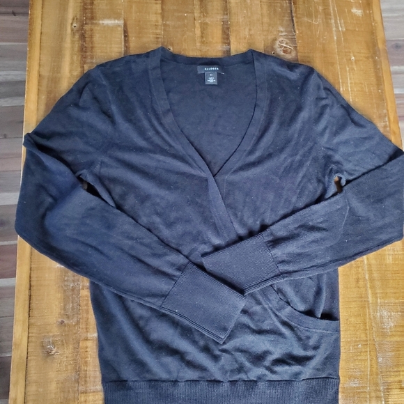 Halogen Faux Wrap Sweater SZ XS - Picture 4 of 6